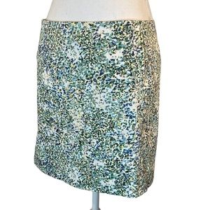 J.Crew Factory Stretch Sateen Mini Skirt with Pockets Women’s 6